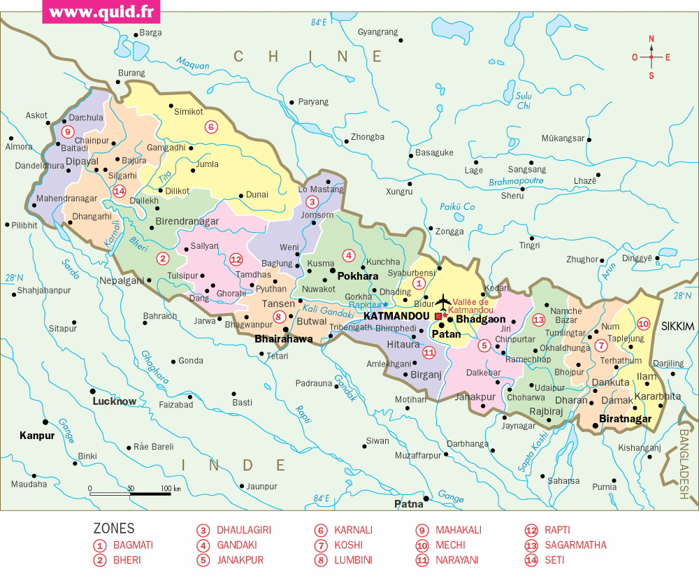 Road Map Nepal