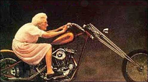 Bon anniversaire kawa Mamie-moto